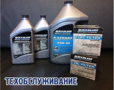 Техническое обслуживание подвесных и стационарных двигателей, поворотно откидных колонок